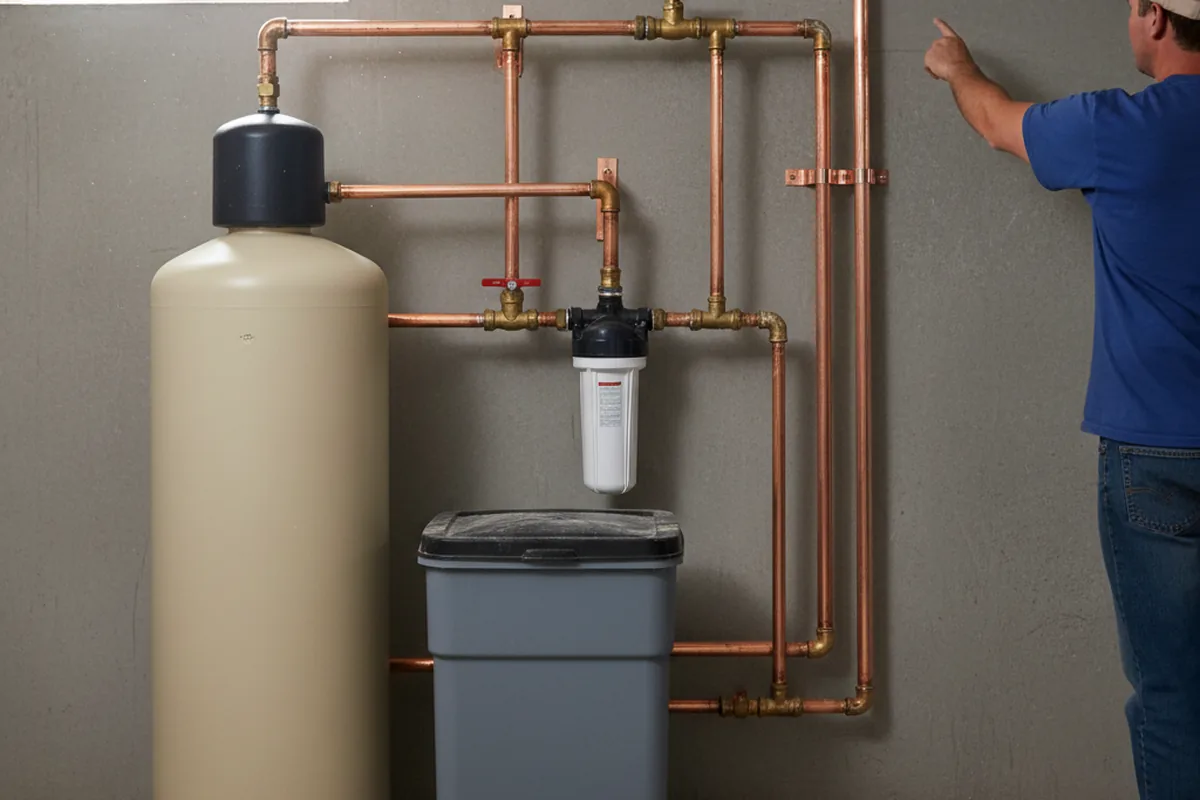Whole-house water treatment system installed in Scotland Neck